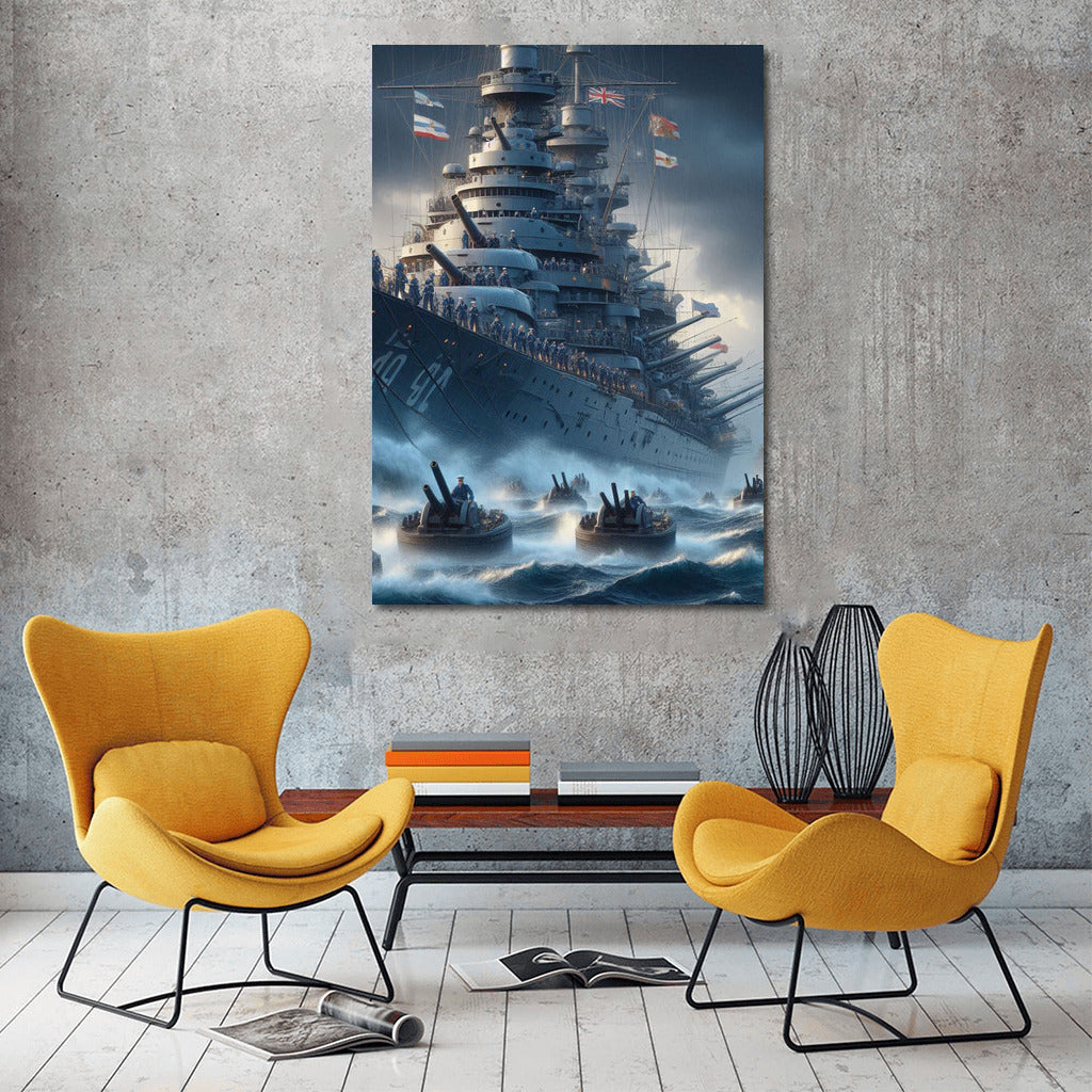 Corvettes in the Storm: The Power of the Sea Elements