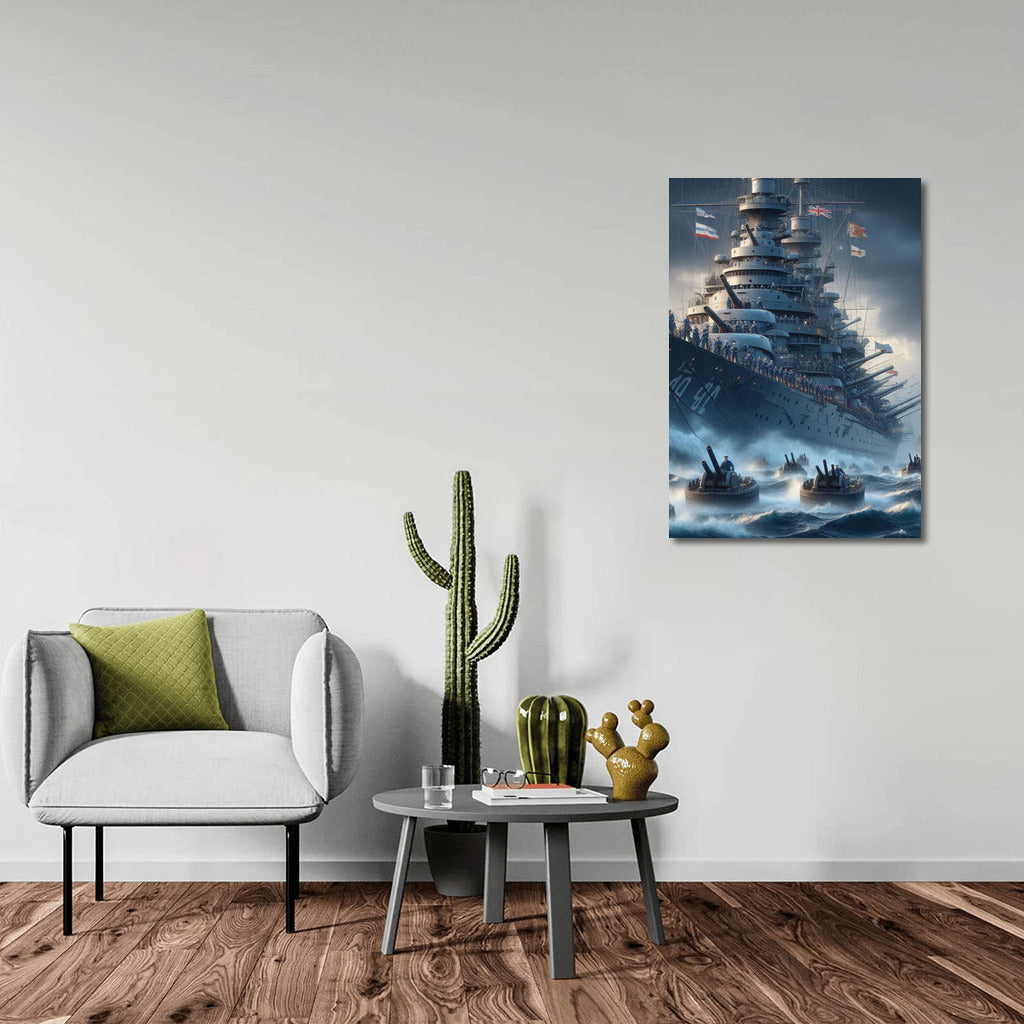 Corvettes in the Storm: The Power of the Sea Elements