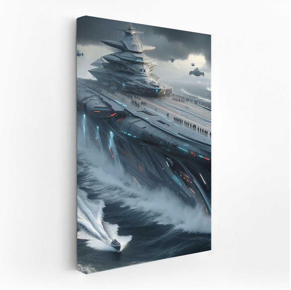 Corvettes Ocean 2: Futuristic Ships in the Storm