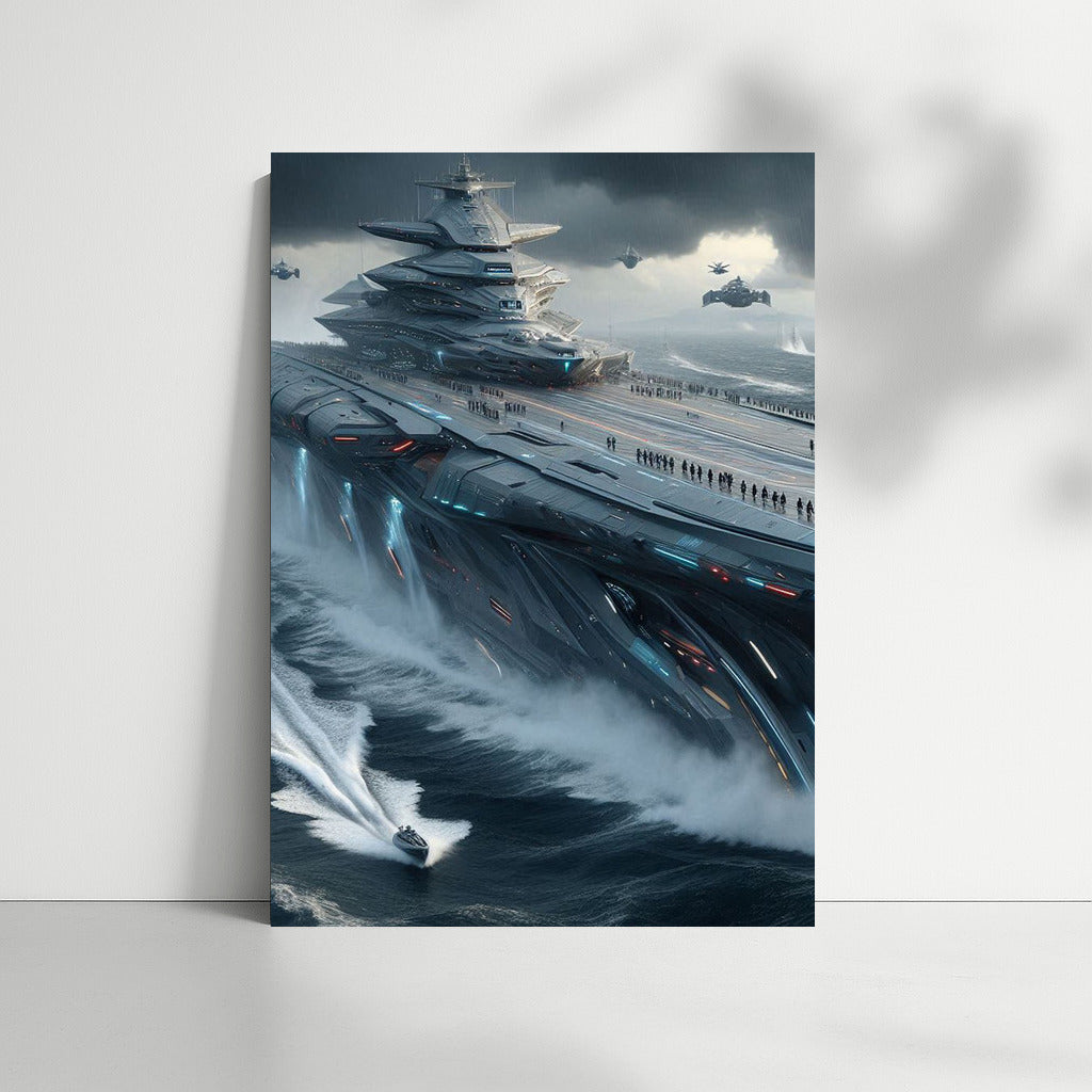 Corvettes Ocean 2: Futuristic Ships in the Storm
