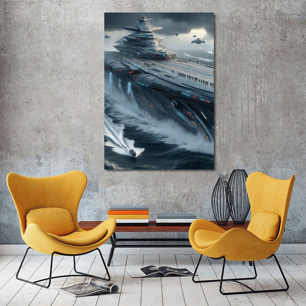 Corvettes Ocean 2: Futuristic Ships in the Storm