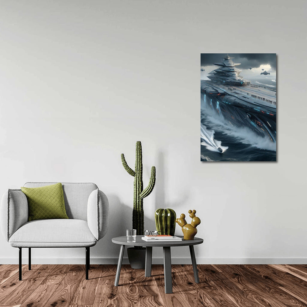 Corvettes Ocean 2: Futuristic Ships in the Storm