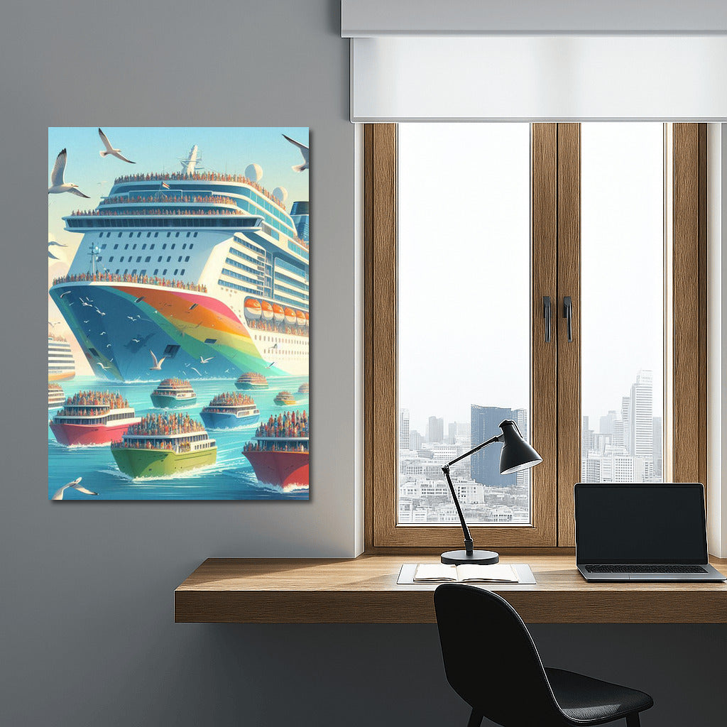 Sea Voyage: Cruise Liners in the Ocean of Dreams