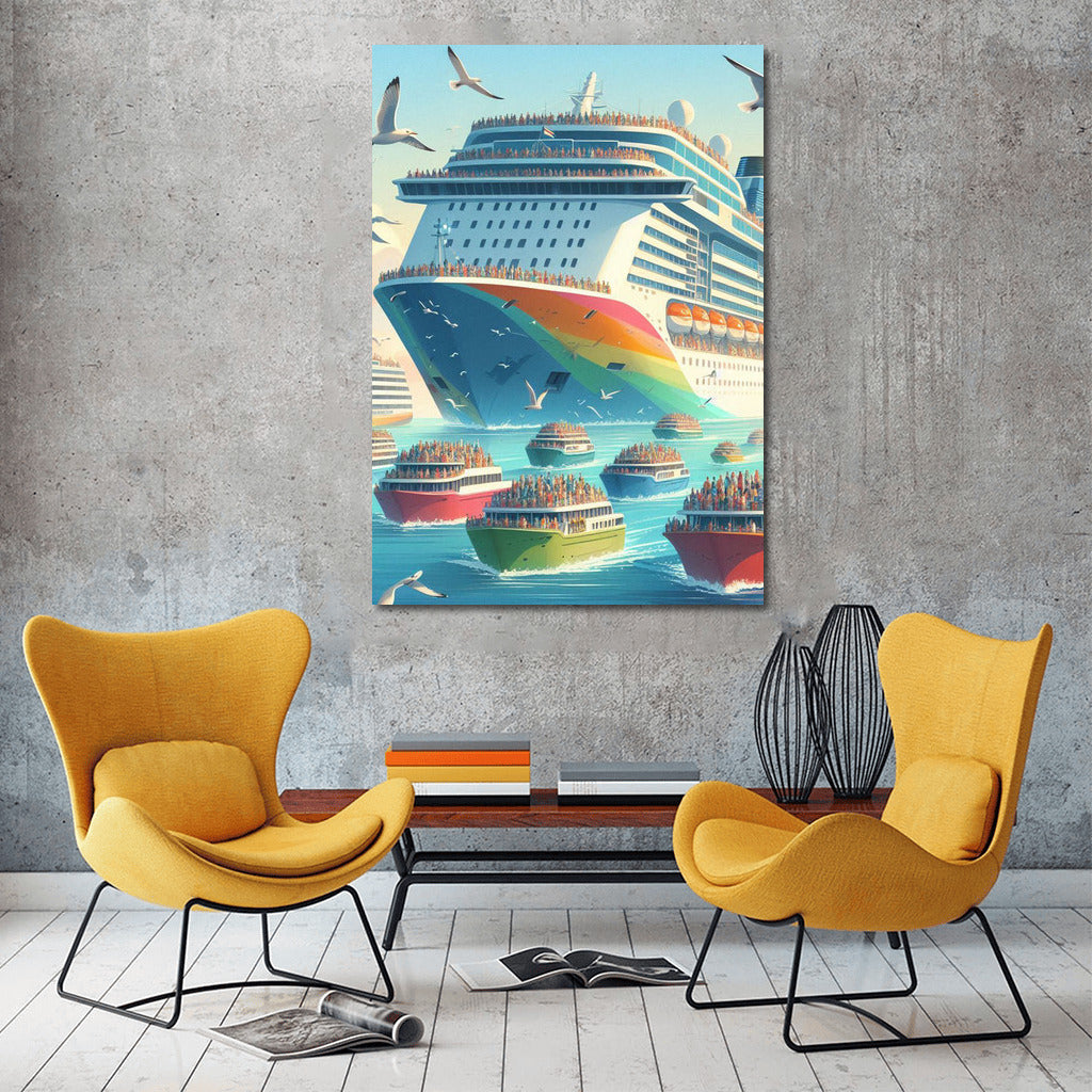 Sea Voyage: Cruise Liners in the Ocean of Dreams