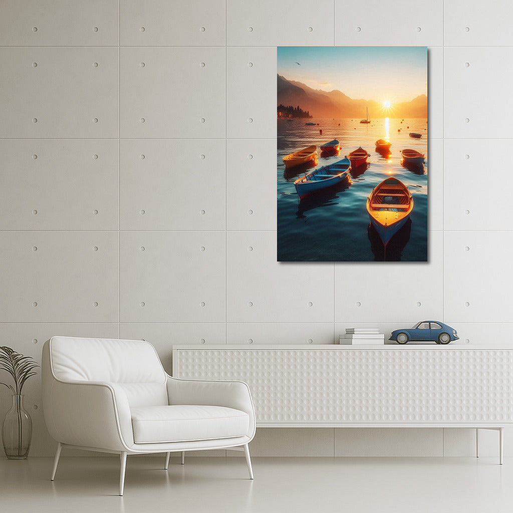 Solar Boats on Dinghies Lake 3: Serene Waves