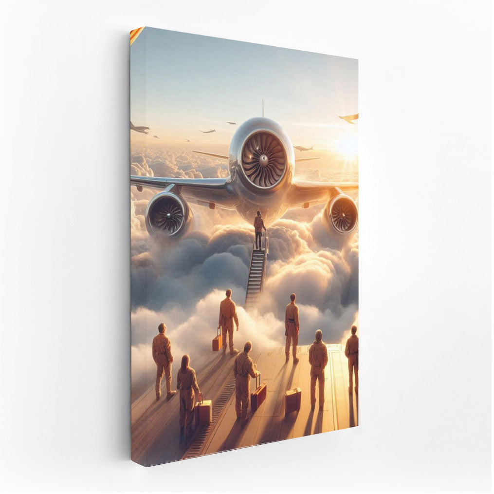 Experimental Airplane in the Clouds: Flight of Fantasy and Inspiration