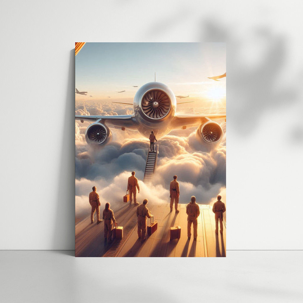 Experimental Airplane in the Clouds: Flight of Fantasy and Inspiration