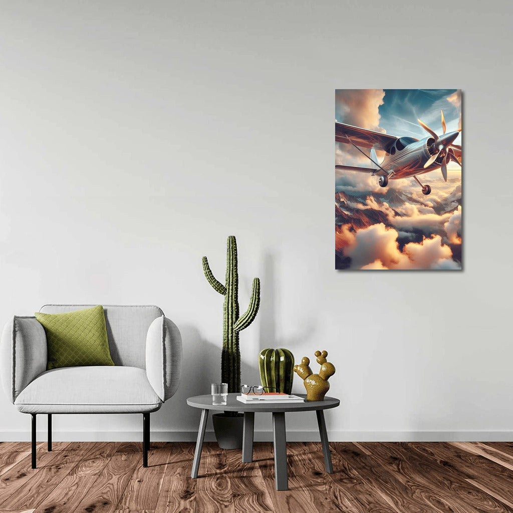 Experimental Airplane in the Clouds: Flight of a Dream