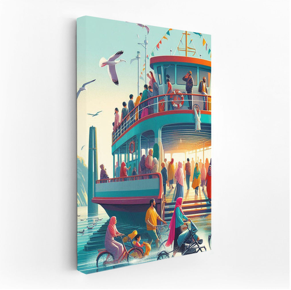 Ferries Harbor 2: Encounters by the Sea and Flight of the Seagulls