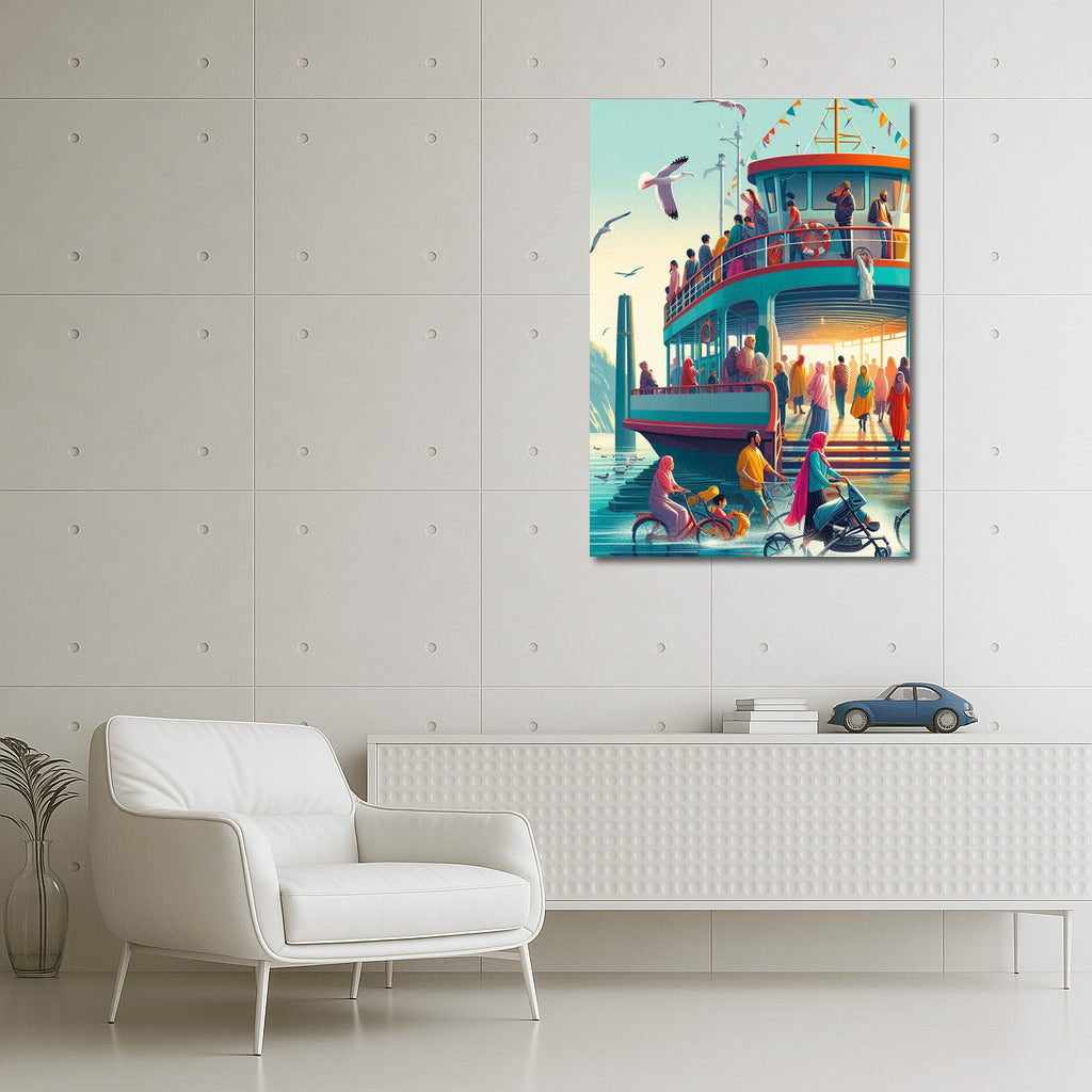 Ferries Harbor 2: Encounters by the Sea and Flight of the Seagulls