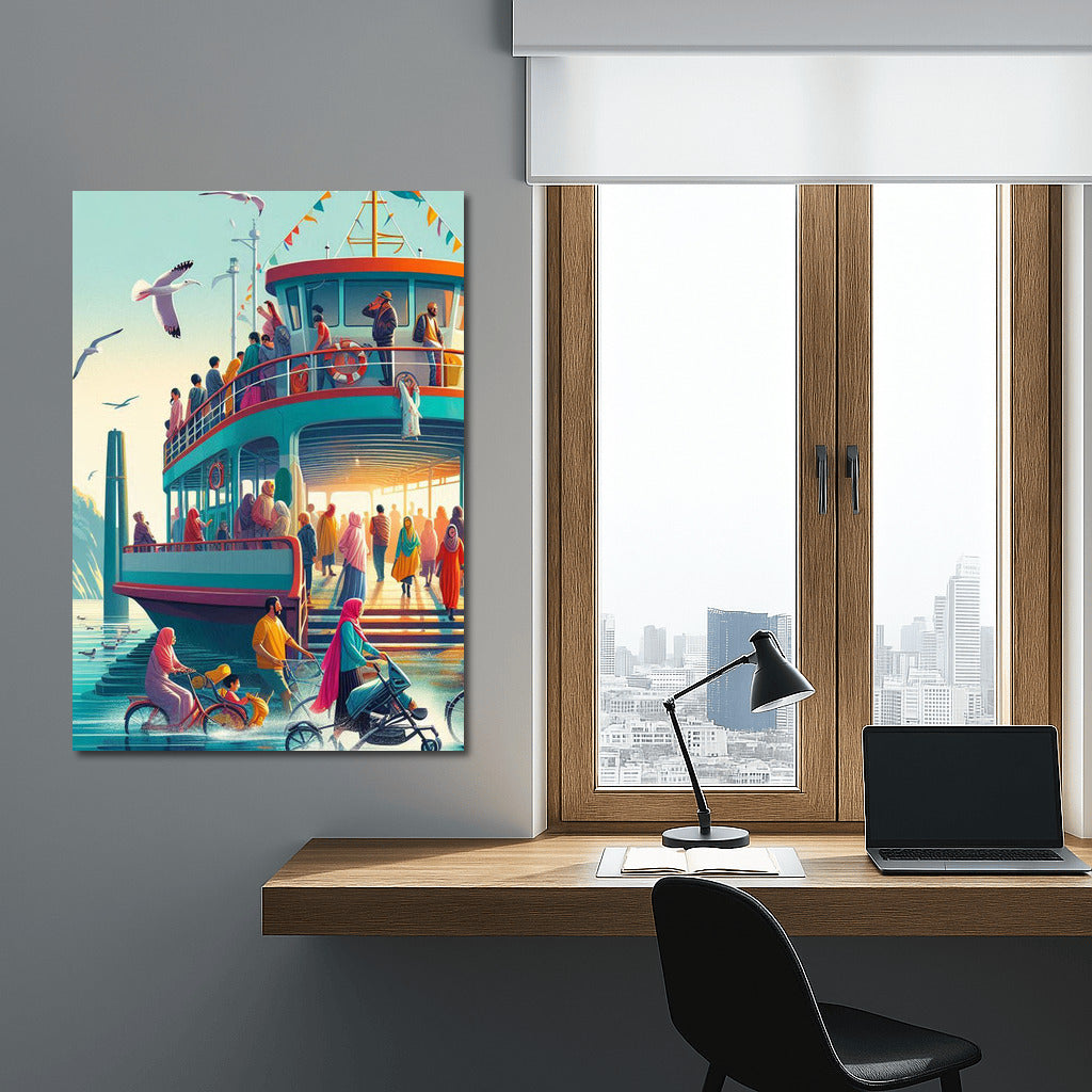 Ferries Harbor 2: Encounters by the Sea and Flight of the Seagulls