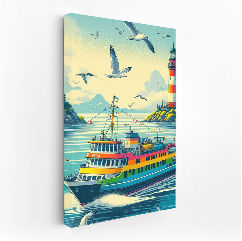 Bright Ferry in Mountain Tale: Dynamics and Freshness of Interior