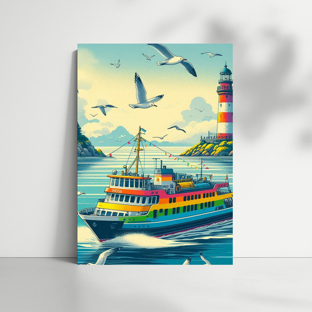 Bright Ferry in Mountain Tale: Dynamics and Freshness of Interior