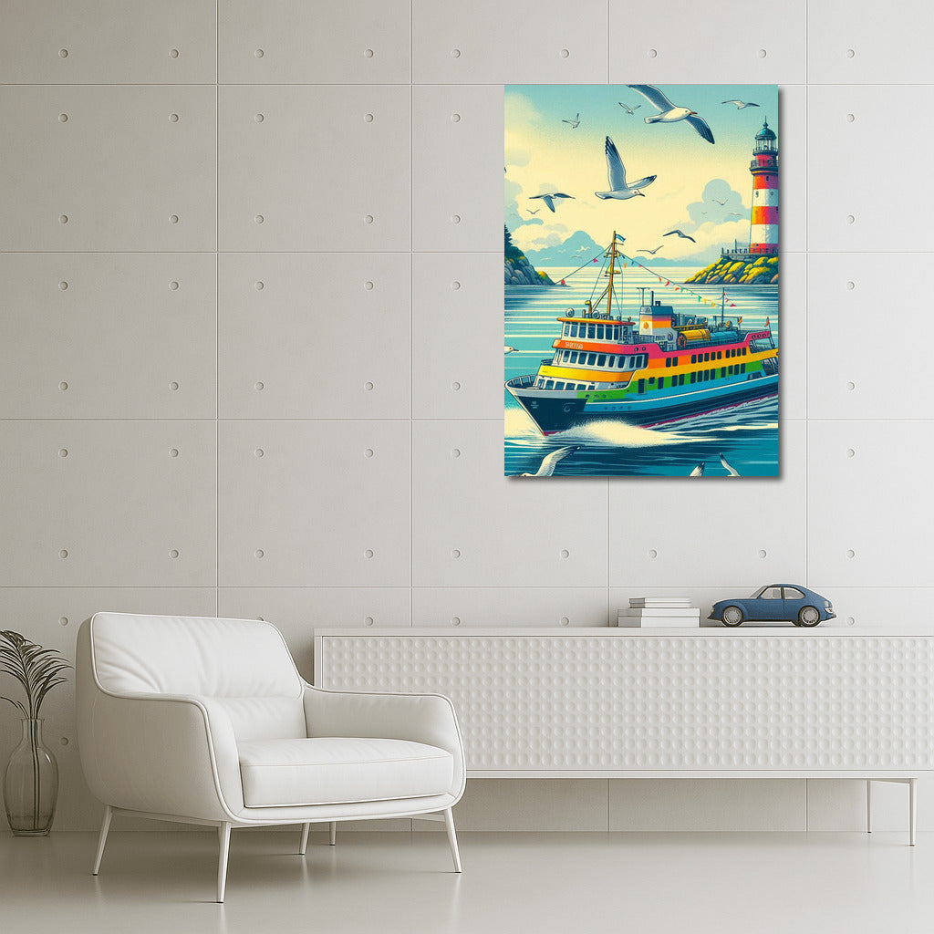 Bright Ferry in Mountain Tale: Dynamics and Freshness of Interior