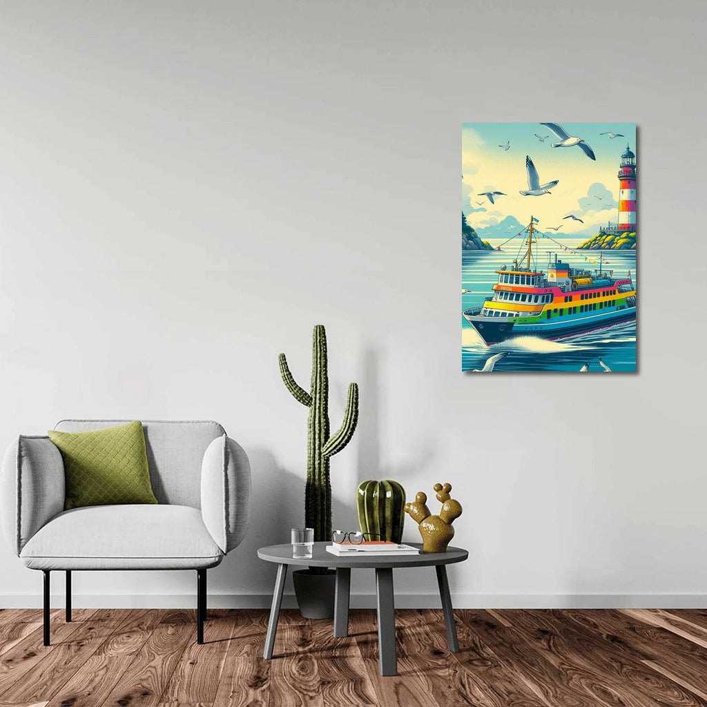 Bright Ferry in Mountain Tale: Dynamics and Freshness of Interior