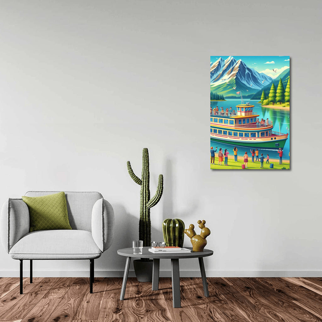 Soaring Over the Waves: Ferries Lake 2 – The Magic of a Mountain Walk