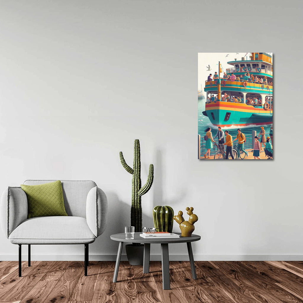 Waterfront Dynamics: Ferries Harbor 3