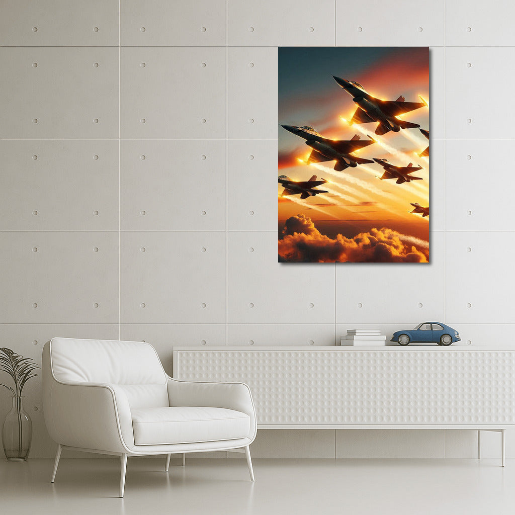 Sunset Fighters: Harmony of Speed and Light