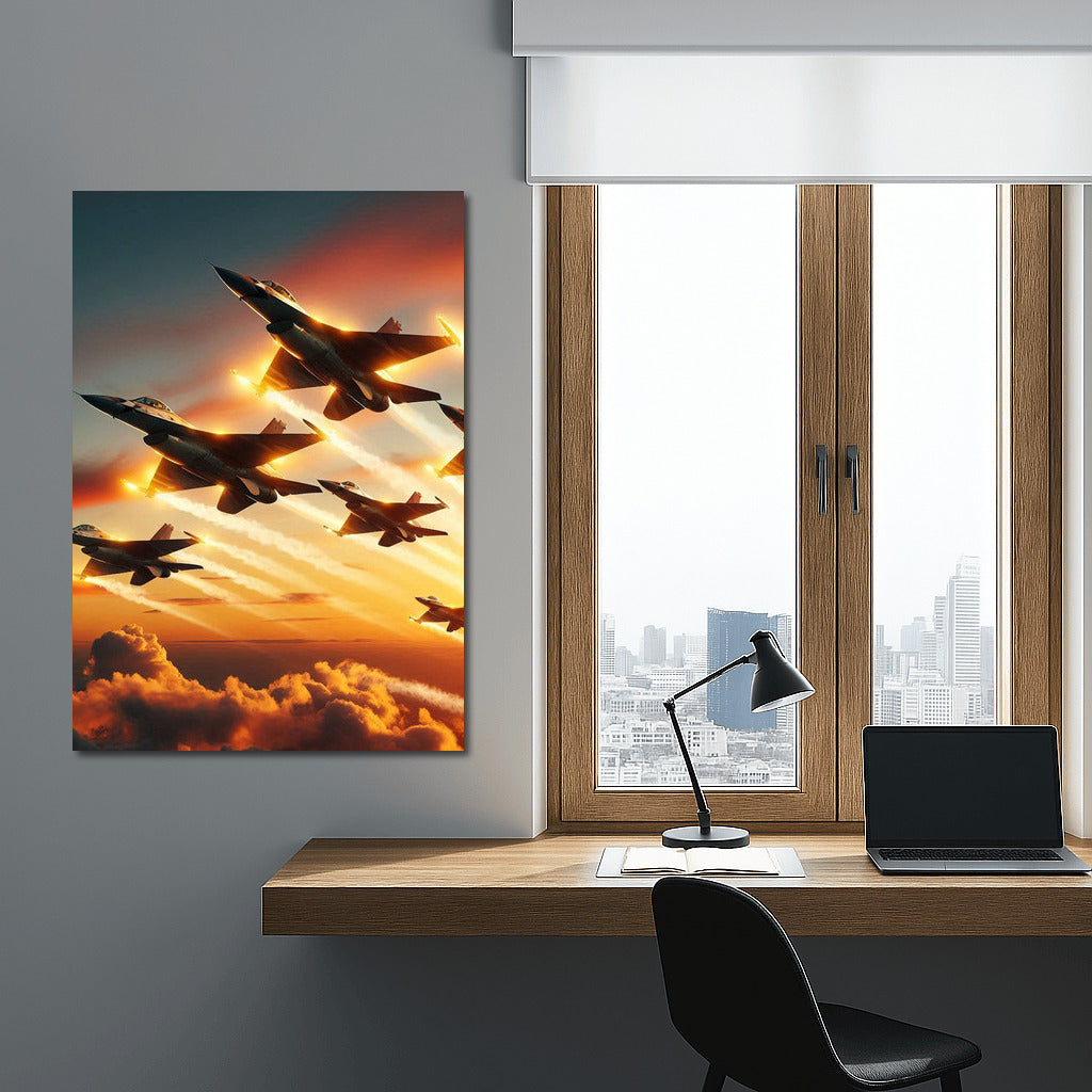 Sunset Fighters: Harmony of Speed and Light