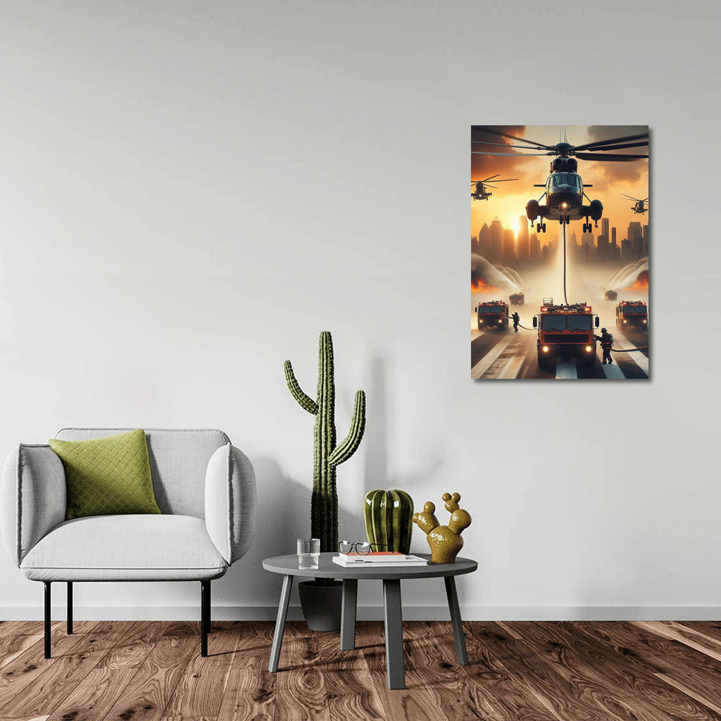 Air Heroes: Firefighting Helicopters in Action