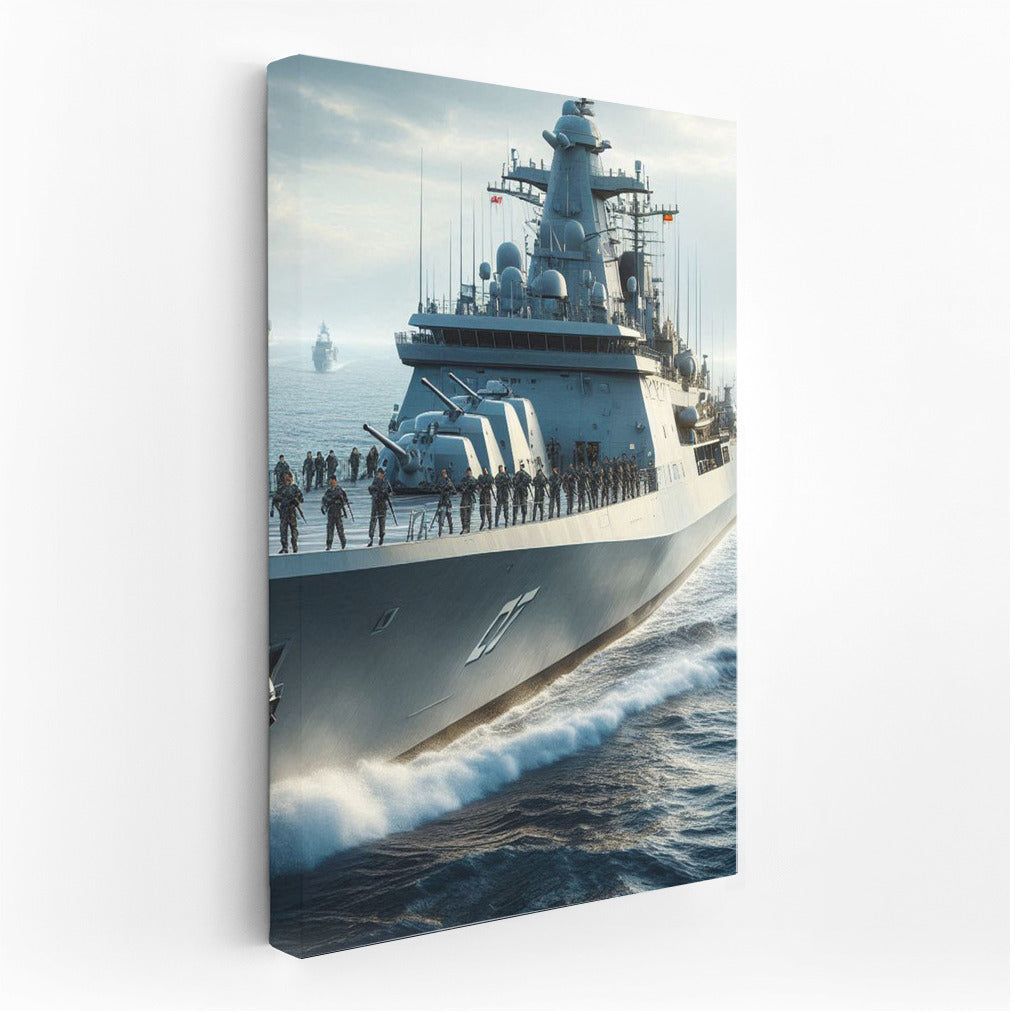 Frigates in the Storm: Naval Battle of the Elements