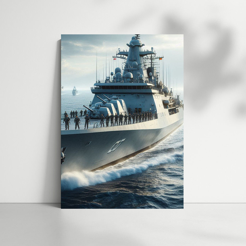 Frigates in the Storm: Naval Battle of the Elements