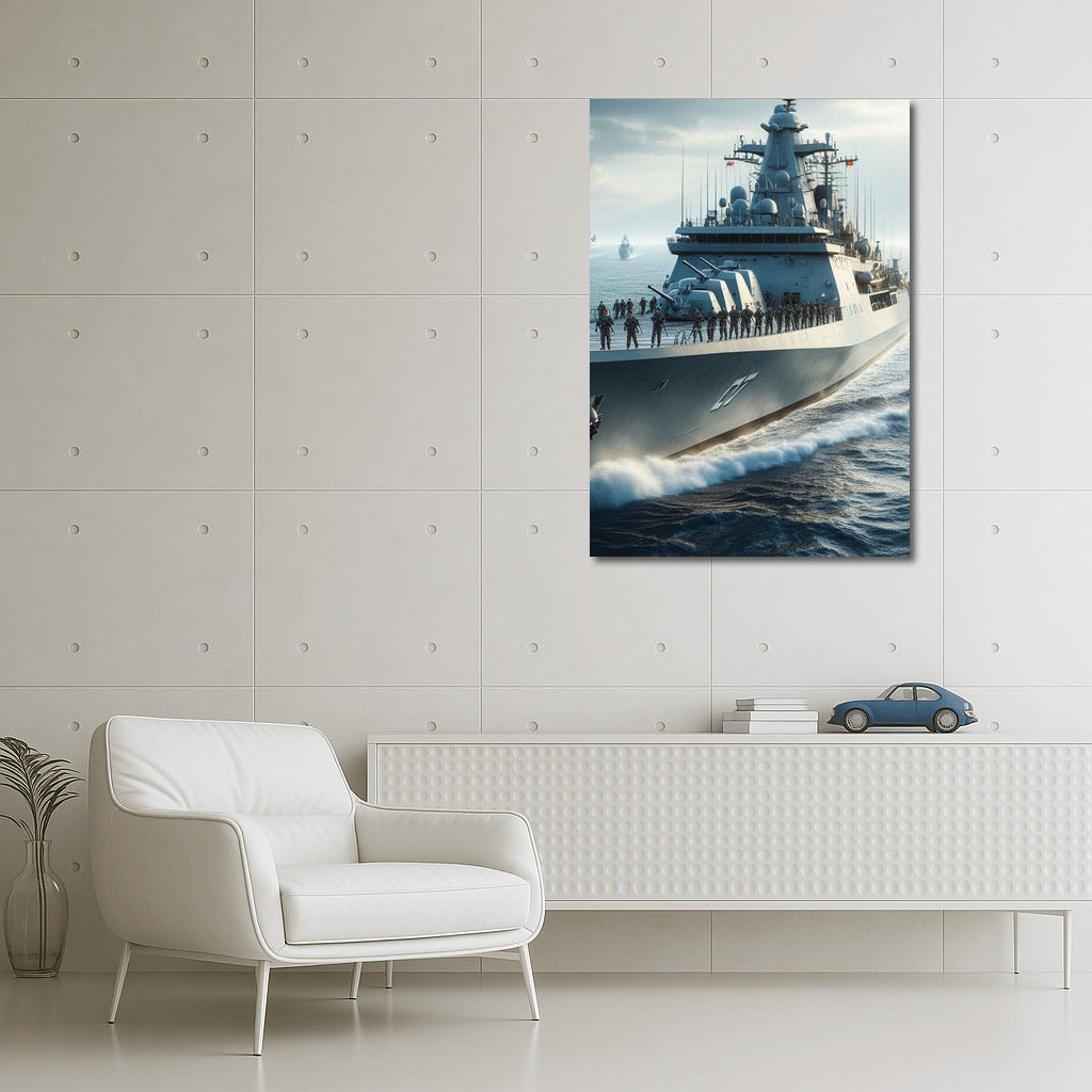 Frigates in the Storm: Naval Battle of the Elements