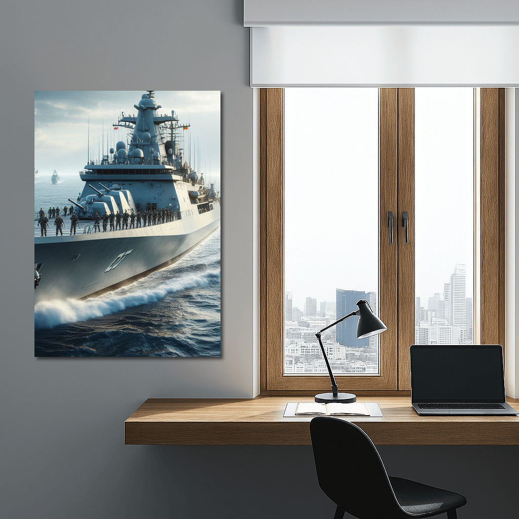 Frigates in the Storm: Naval Battle of the Elements