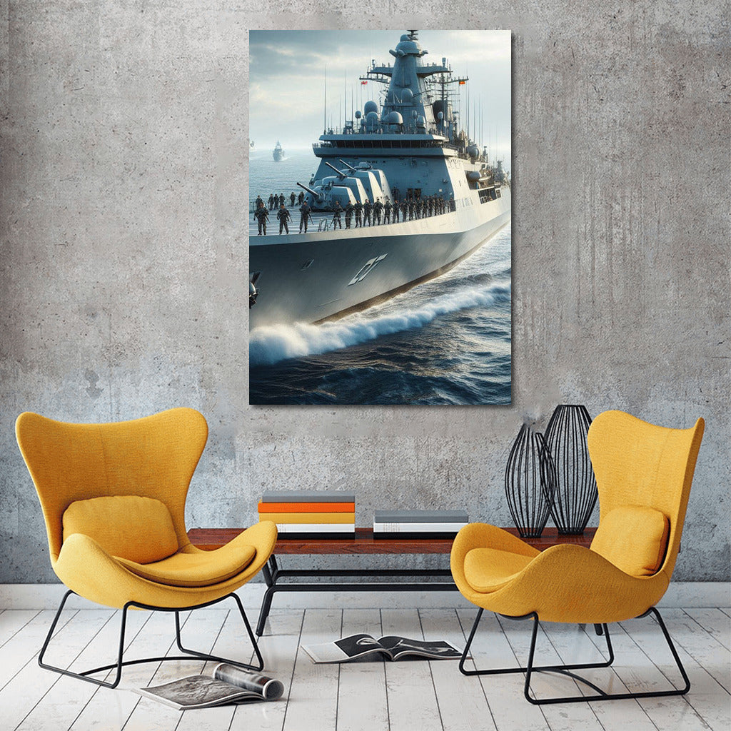 Frigates in the Storm: Naval Battle of the Elements