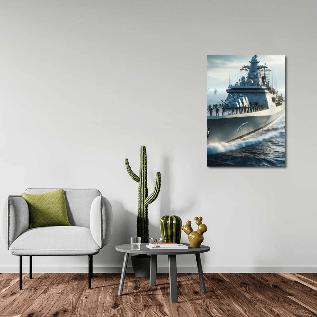 Frigates in the Storm: Naval Battle of the Elements