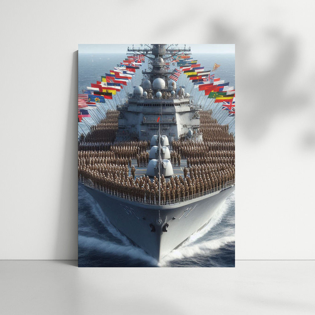 Frigate Under Sail: Power of the Seas Frigates Sea 1