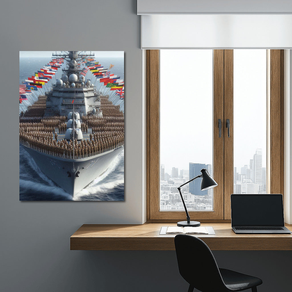 Frigate Under Sail: Power of the Seas Frigates Sea 1