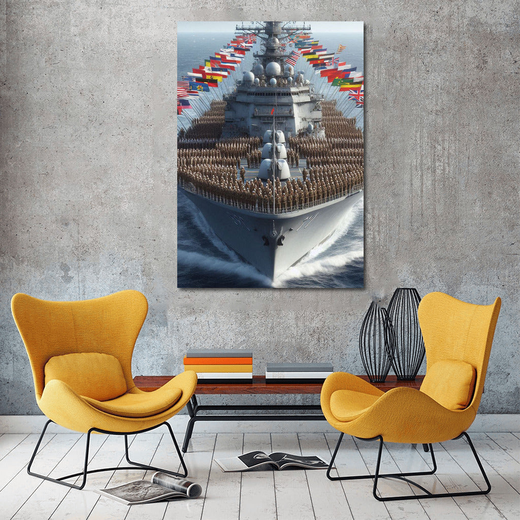 Frigate Under Sail: Power of the Seas Frigates Sea 1