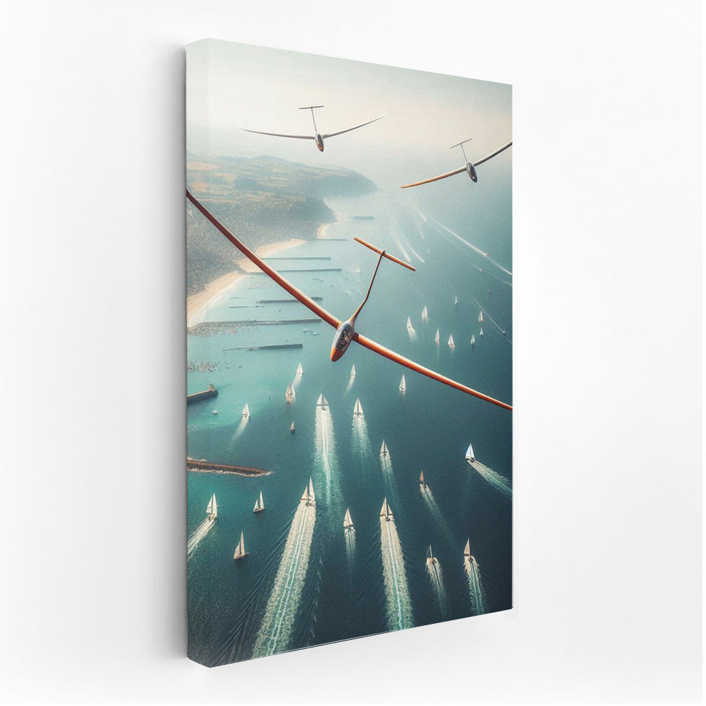 Soaring Gliders over the Magic Ocean: GlidersSailplanes Ocean 3