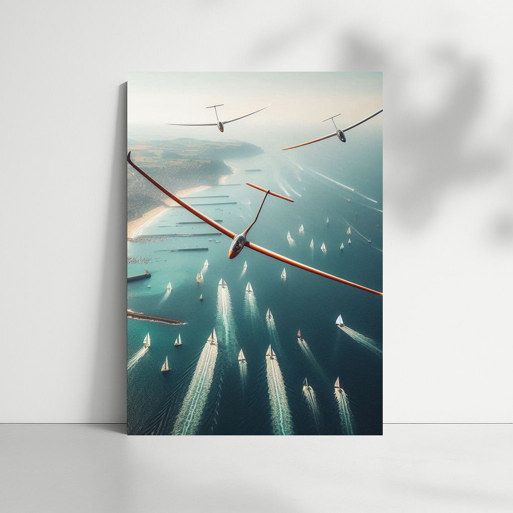 Soaring Gliders over the Magic Ocean: GlidersSailplanes Ocean 3