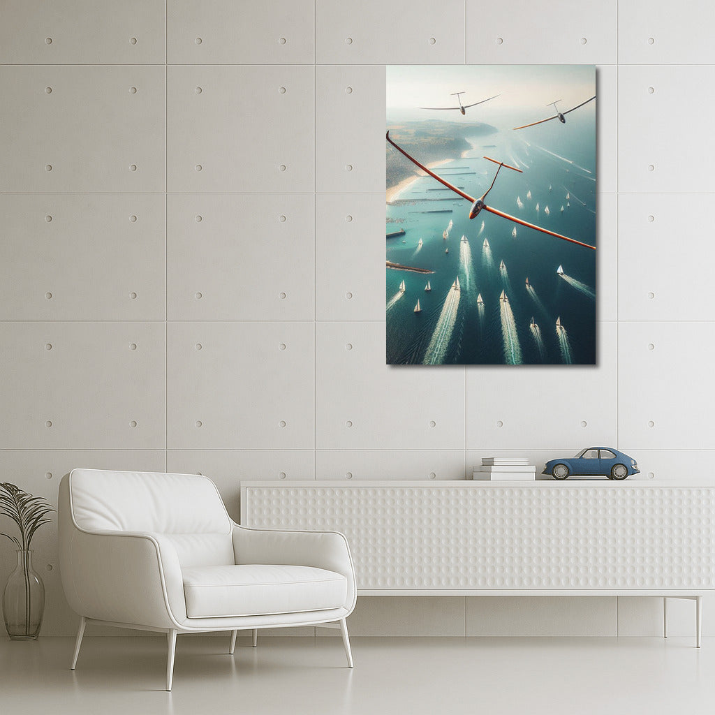 Soaring Gliders over the Magic Ocean: GlidersSailplanes Ocean 3