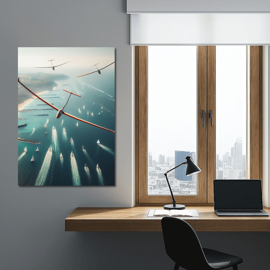 Soaring Gliders over the Magic Ocean: GlidersSailplanes Ocean 3