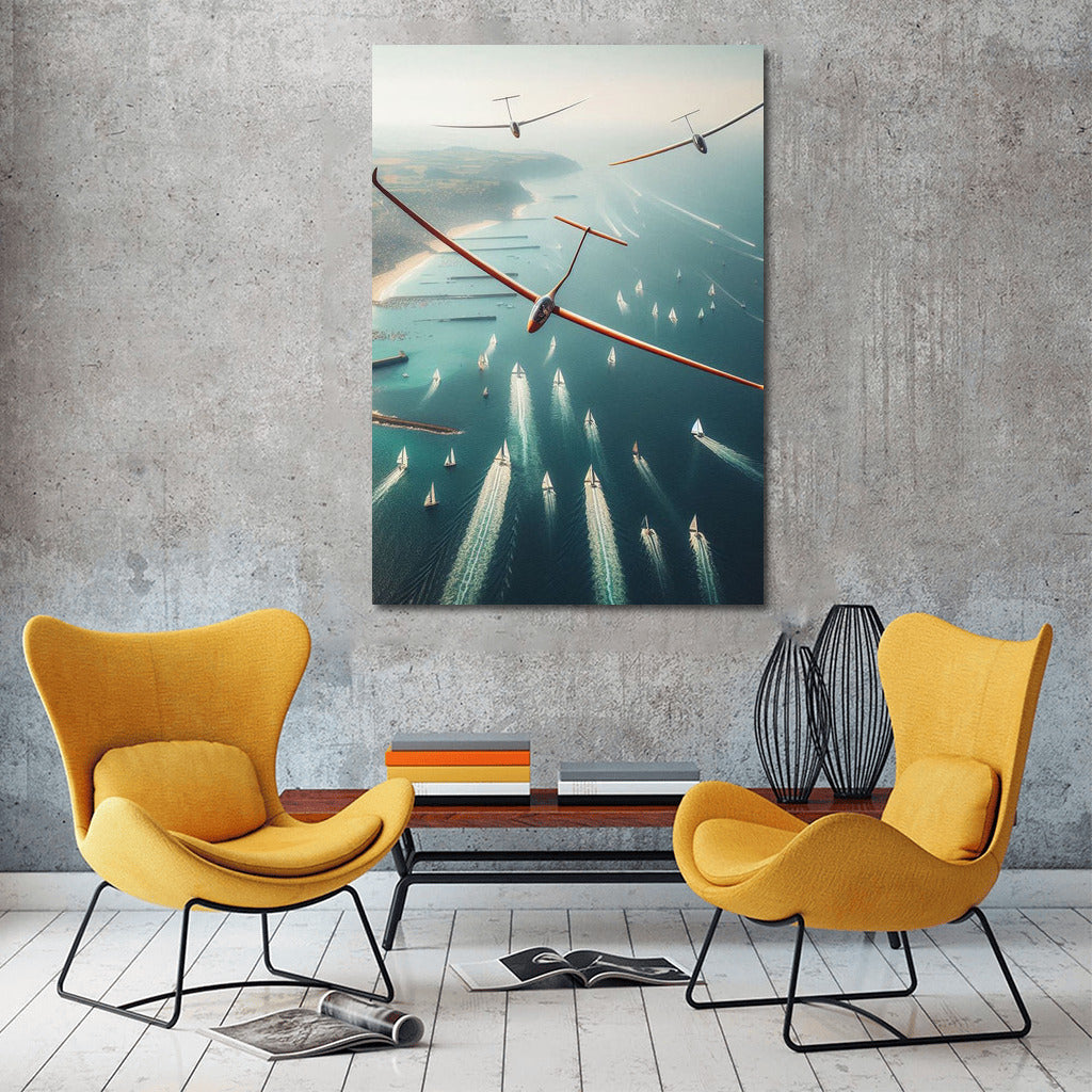 Soaring Gliders over the Magic Ocean: GlidersSailplanes Ocean 3