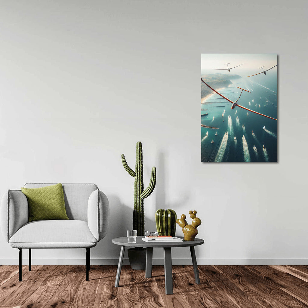 Soaring Gliders over the Magic Ocean: GlidersSailplanes Ocean 3