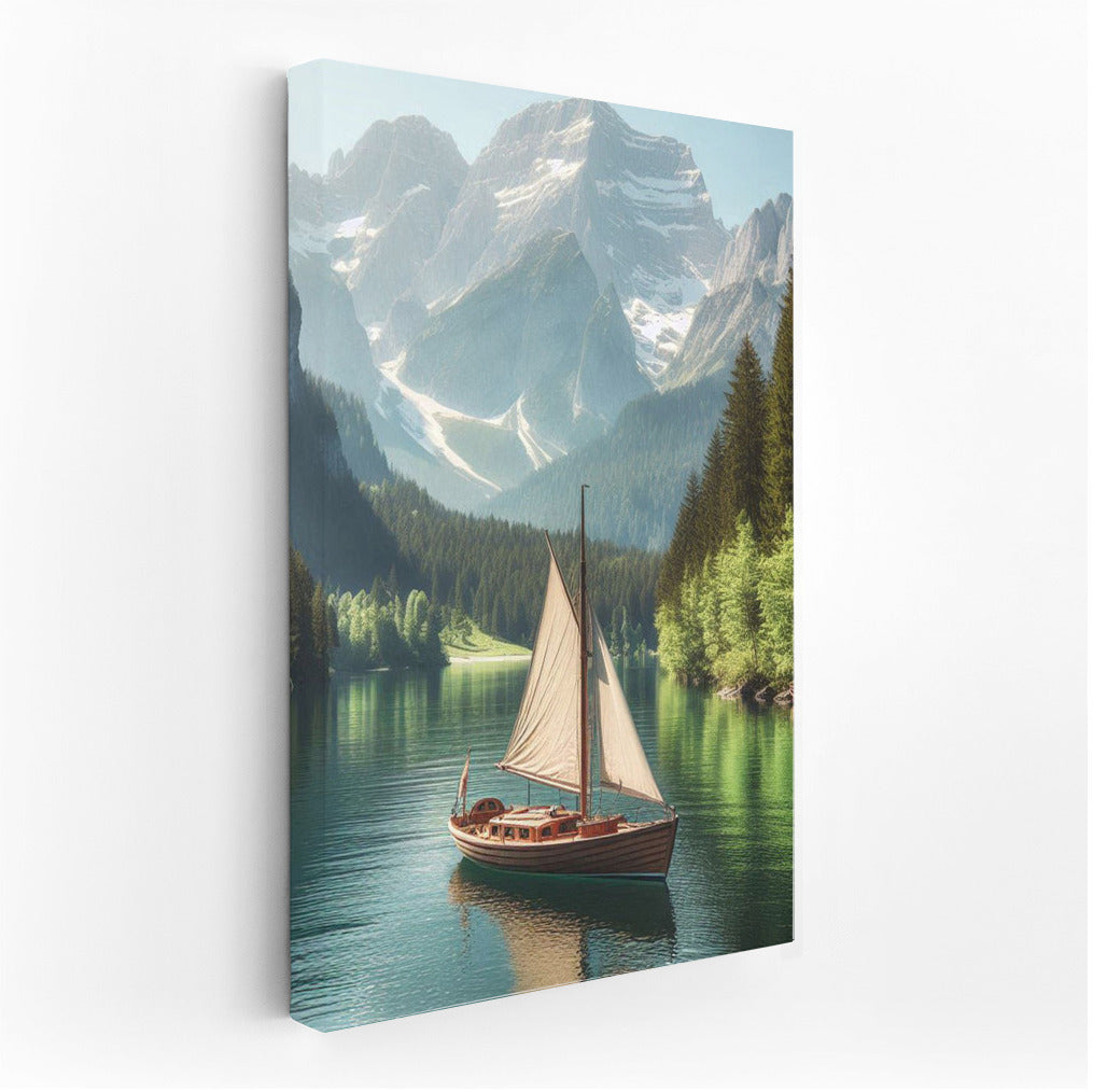 The Majesty of the Ketches Mountains: A Boat on Still Waters