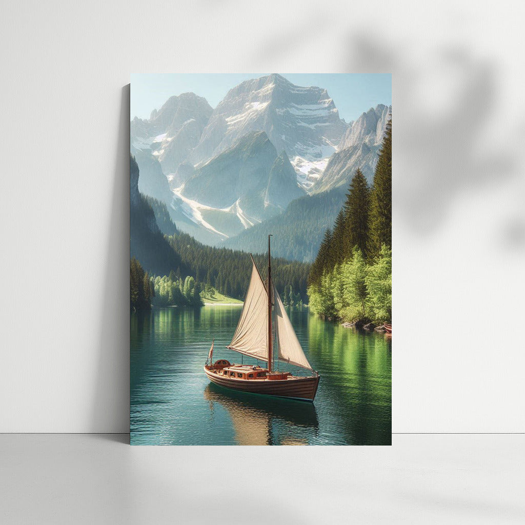 The Majesty of the Ketches Mountains: A Boat on Still Waters