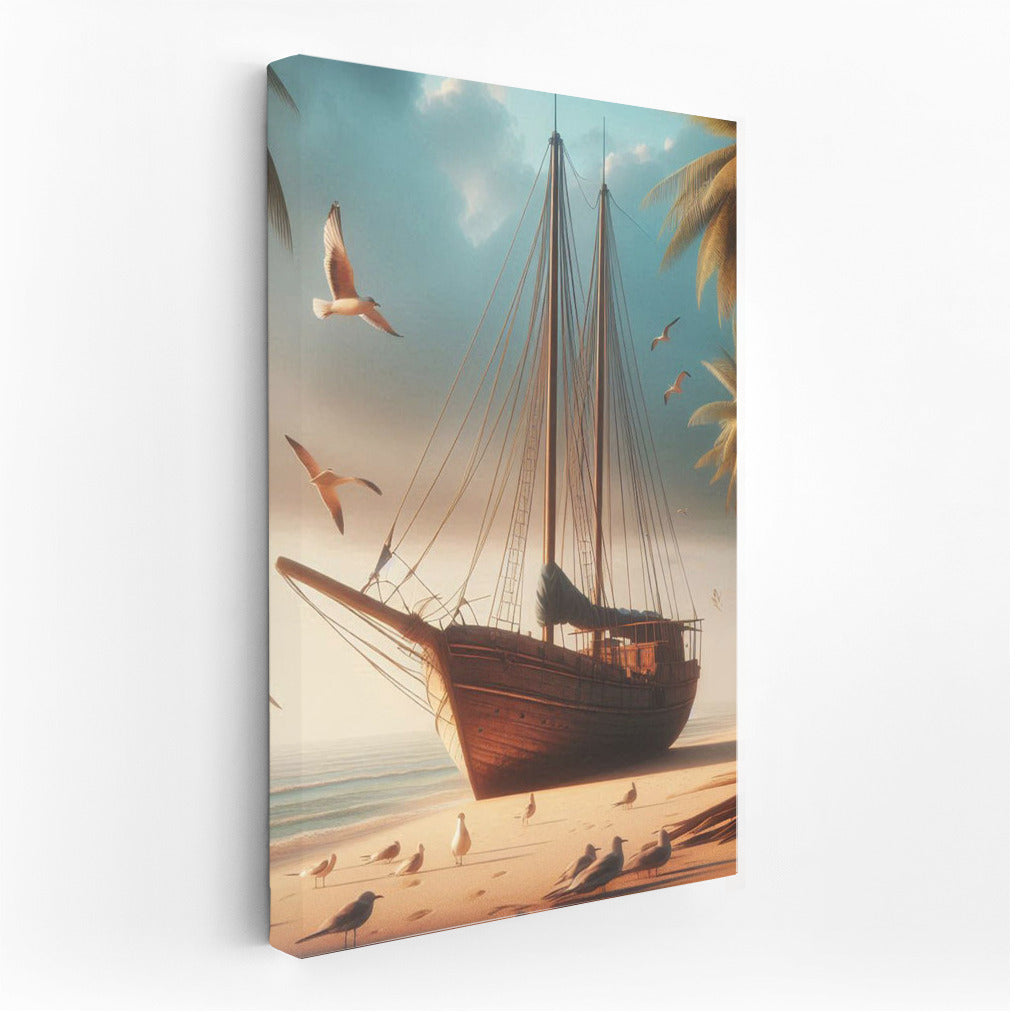 Sunset Cruise at Ketches Beach: Sea, Ship and Freedom