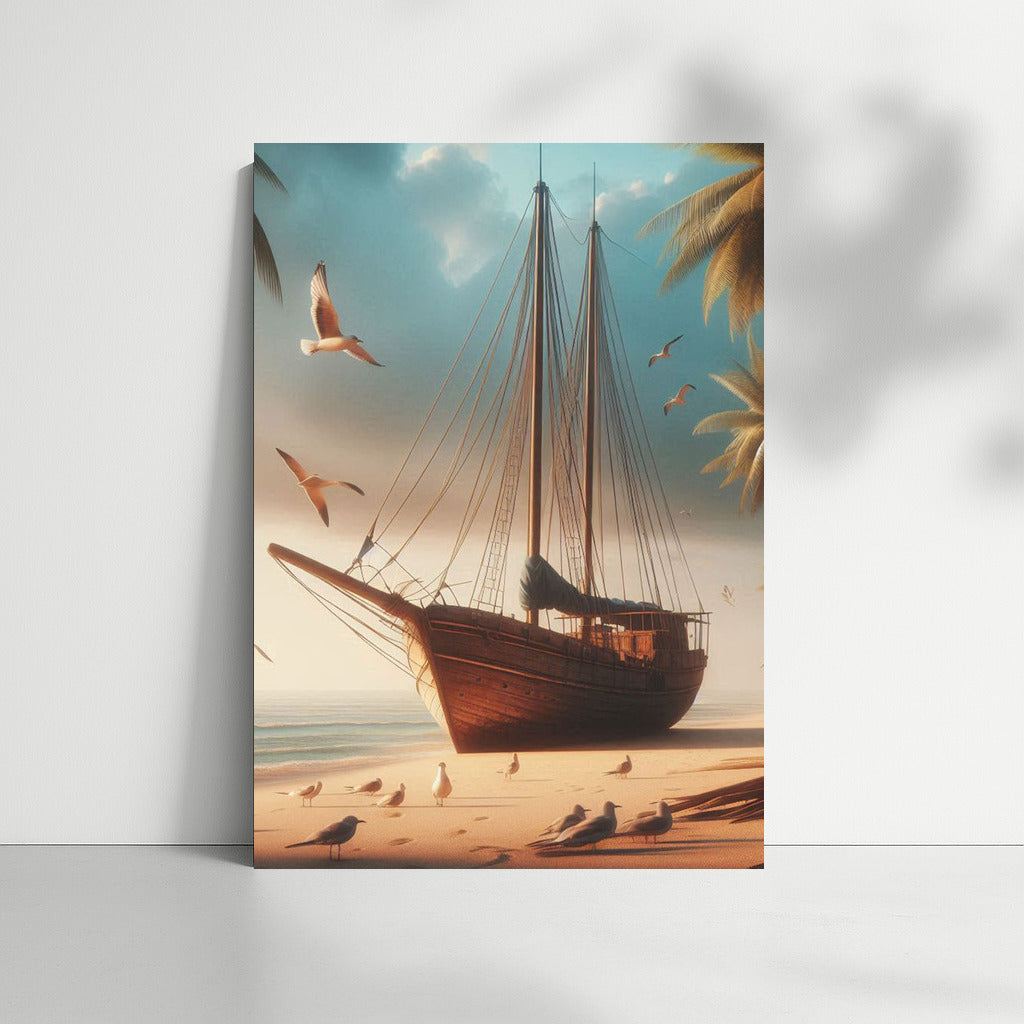 Sunset Cruise at Ketches Beach: Sea, Ship and Freedom