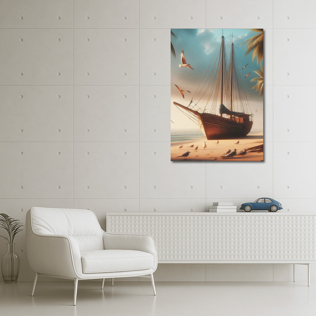 Sunset Cruise at Ketches Beach: Sea, Ship and Freedom