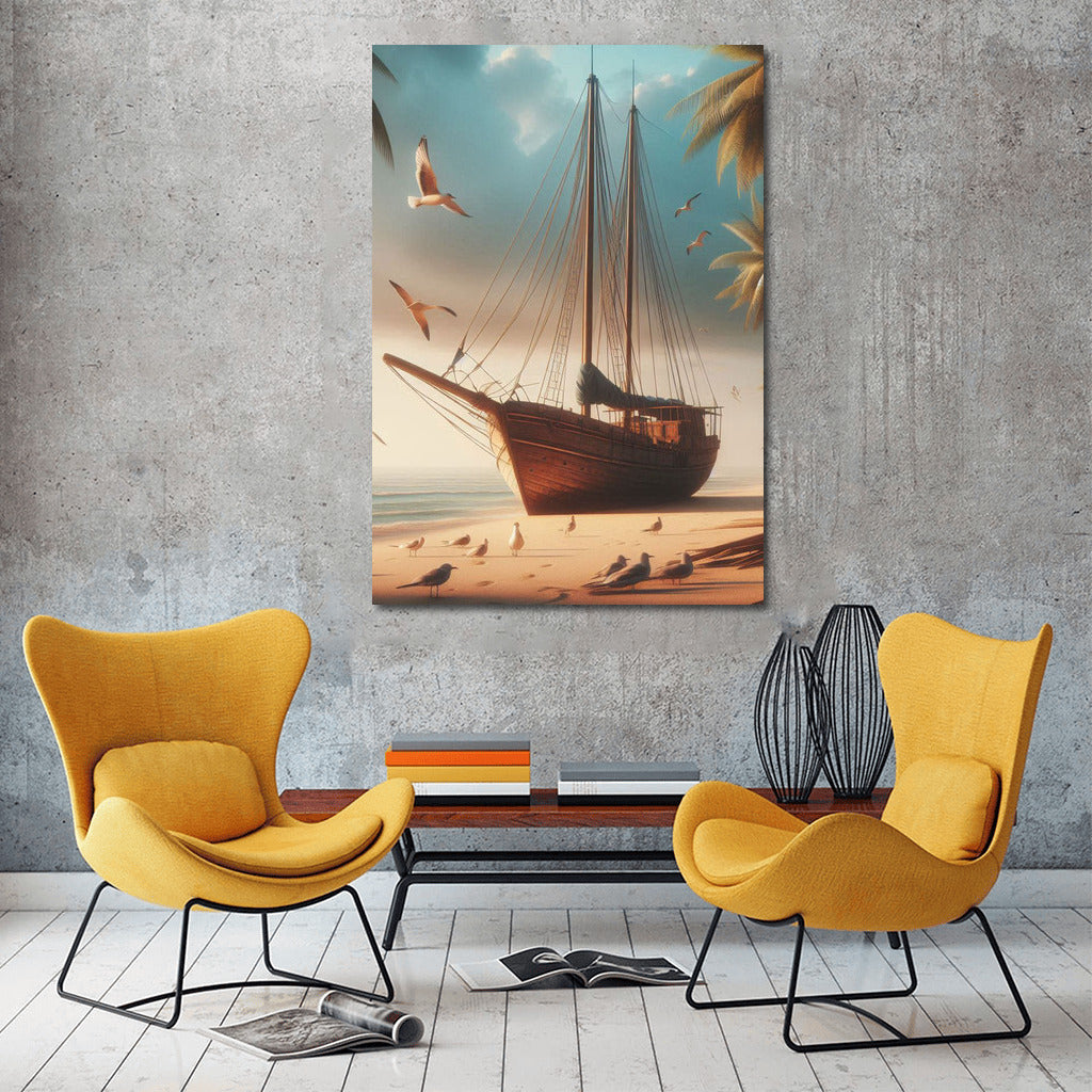 Sunset Cruise at Ketches Beach: Sea, Ship and Freedom