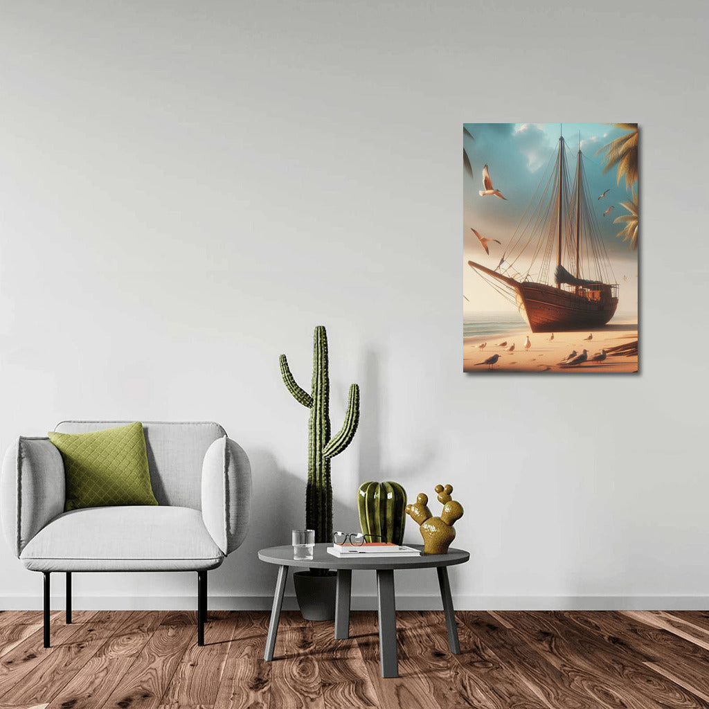 Sunset Cruise at Ketches Beach: Sea, Ship and Freedom