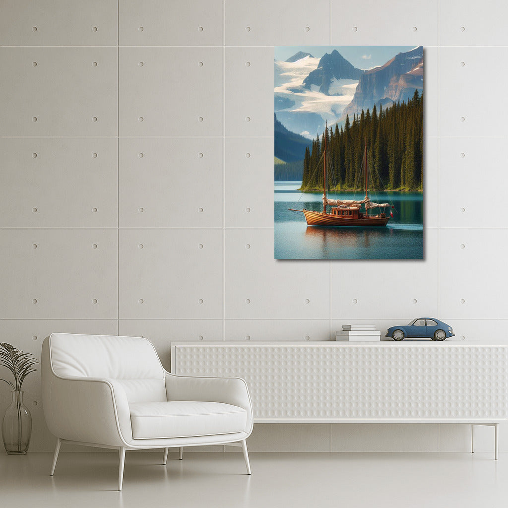 The Majesty of Ketches Mountain: Lake Tranquility and Landscape