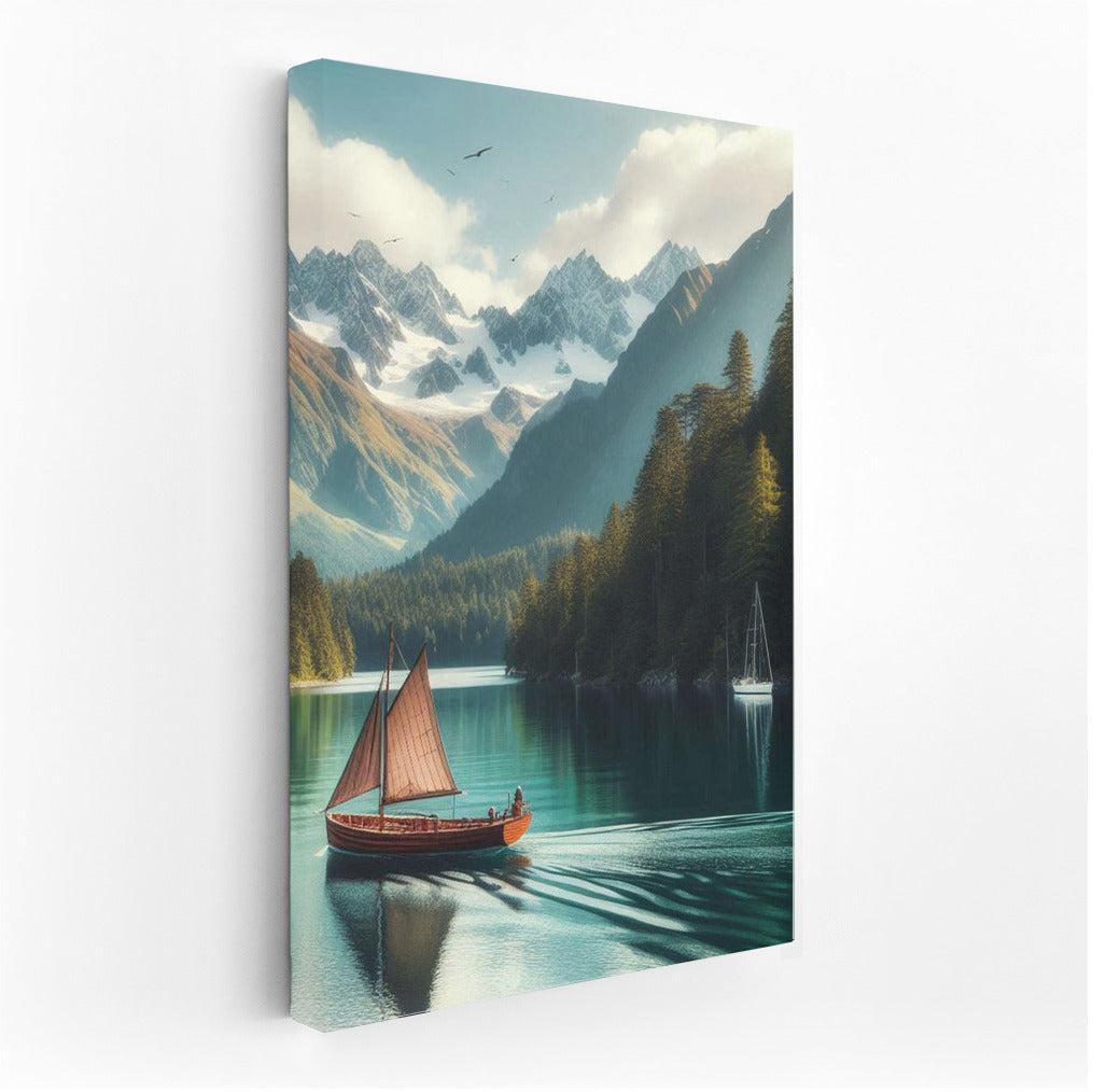 The Majesty of the Ketches Mountains: Mirrored in Calm Waters