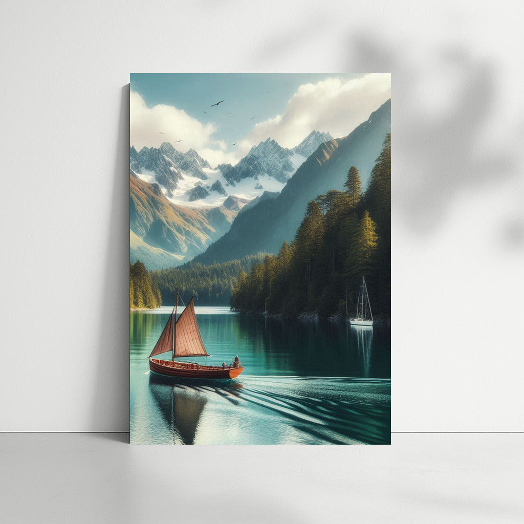 The Majesty of the Ketches Mountains: Mirrored in Calm Waters