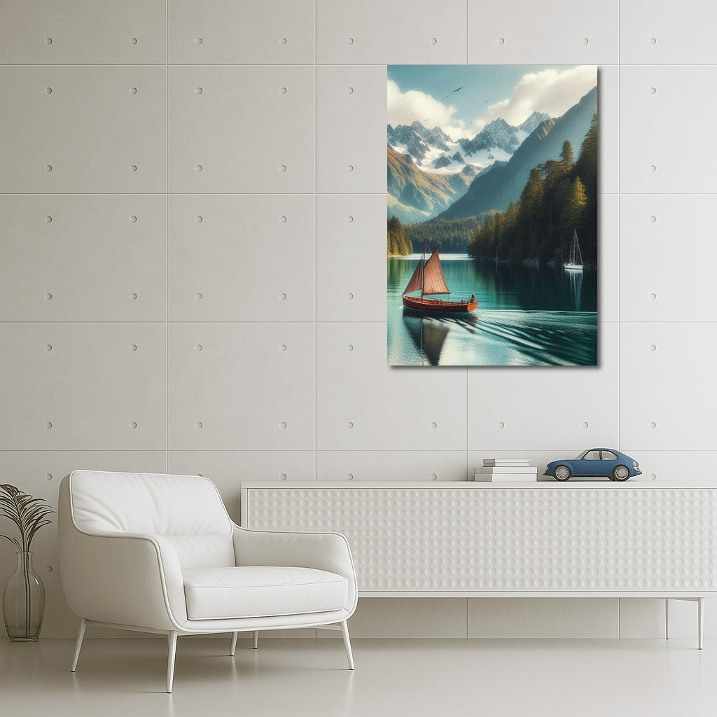 The Majesty of the Ketches Mountains: Mirrored in Calm Waters